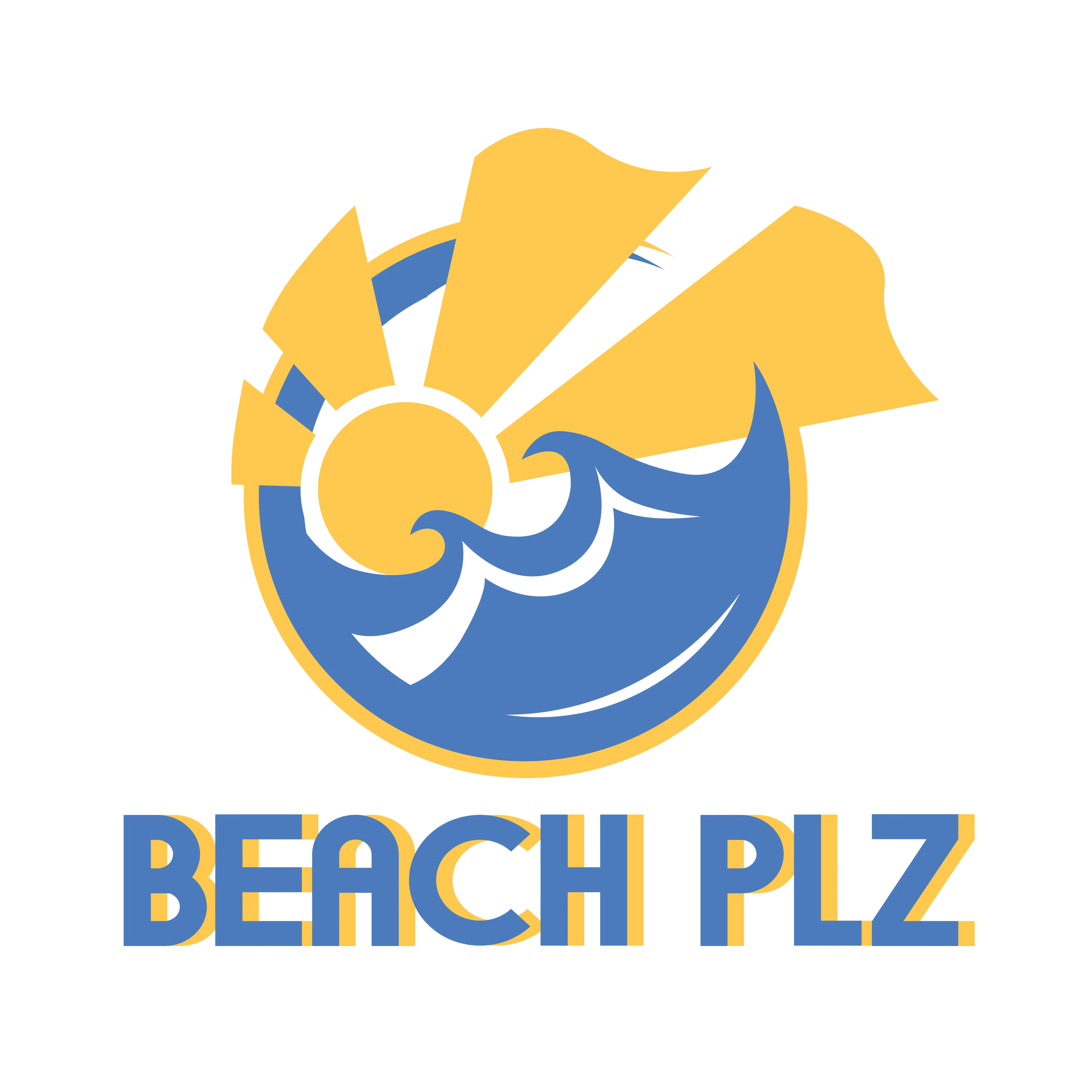 Logo design for an annual beach party event