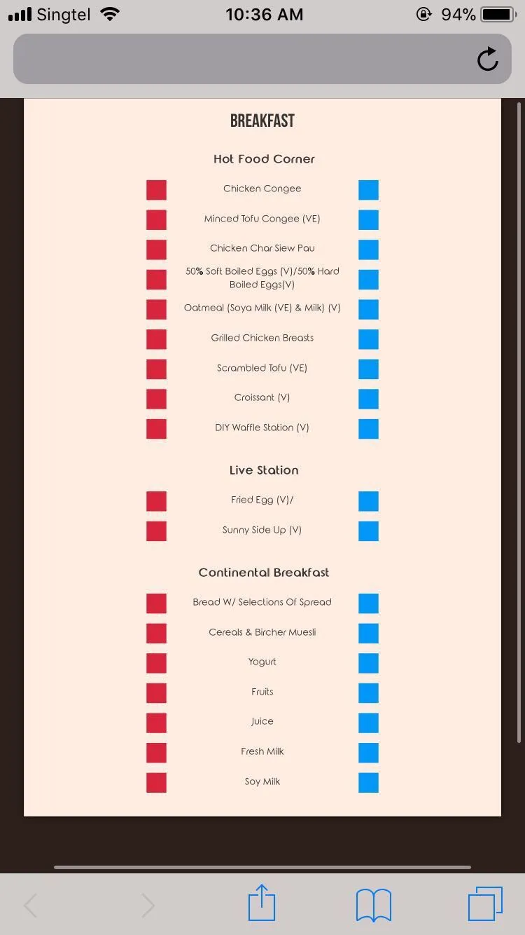 One of the earliest prototypes of a simple list for up and downvoting.