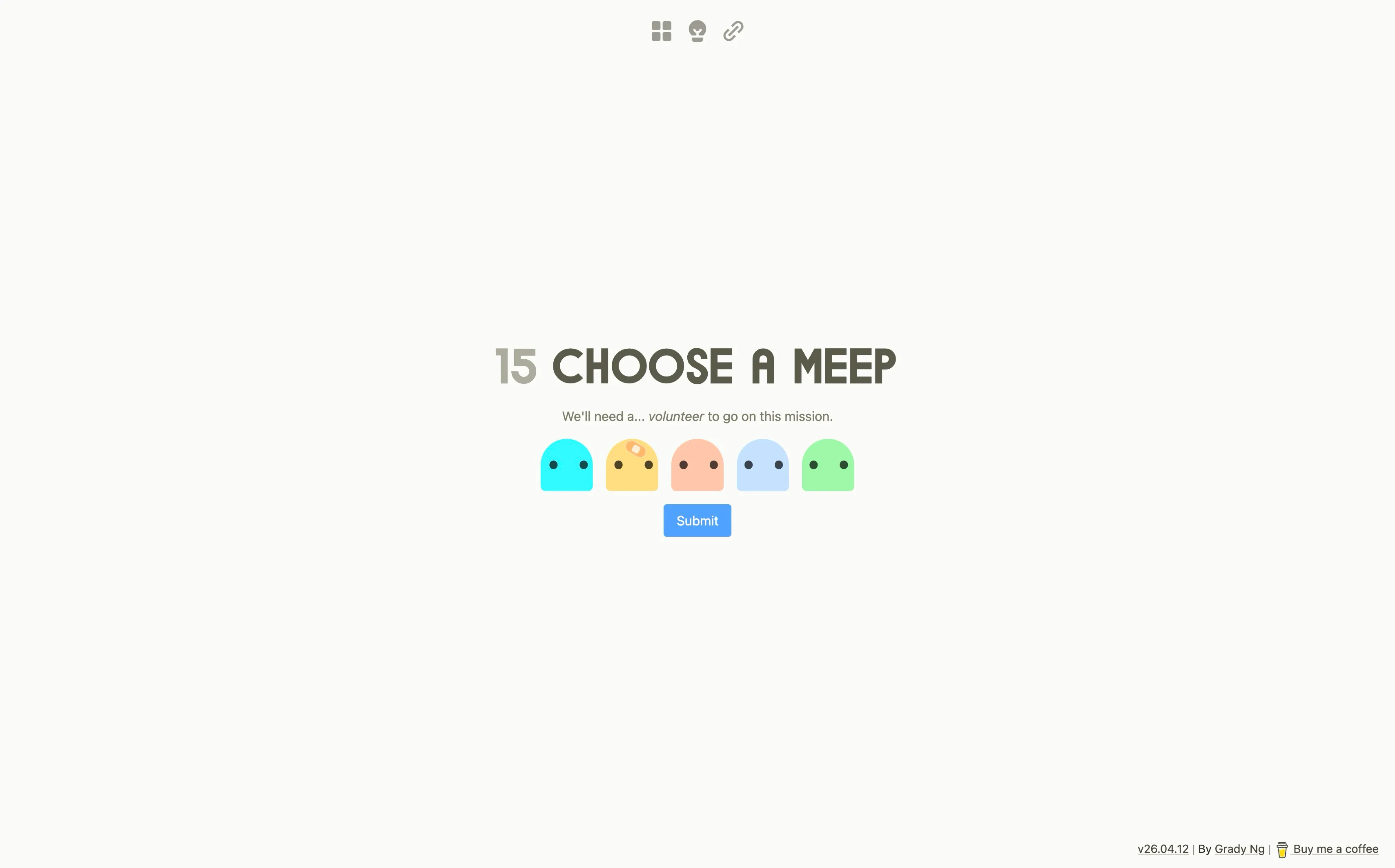Level 15: Choose a Meep
