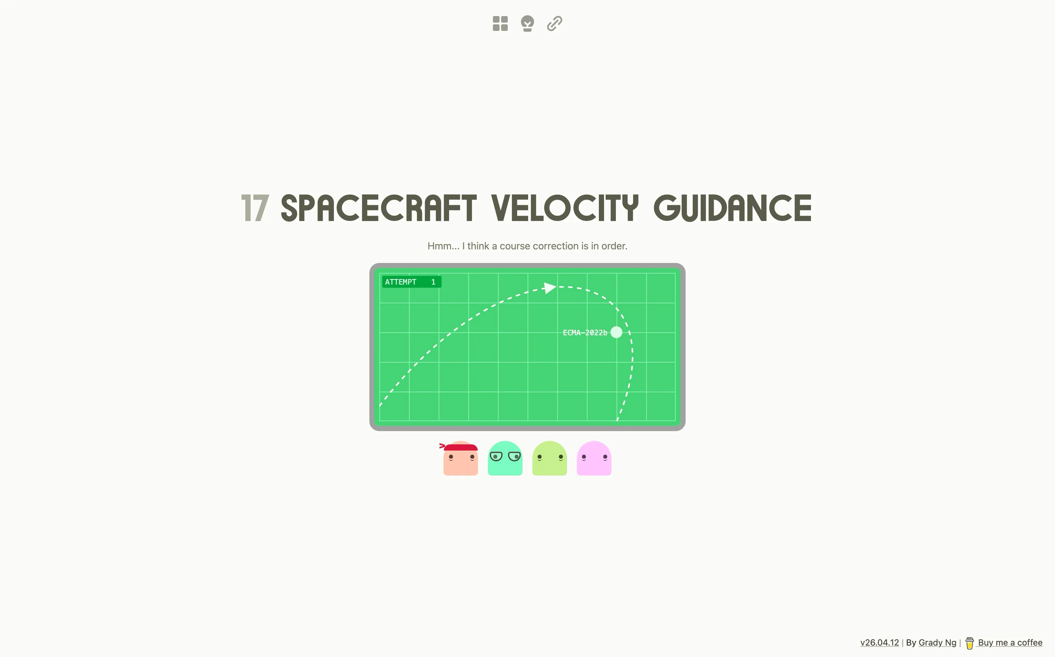 Level 17: Spacecraft Velocity Guidance