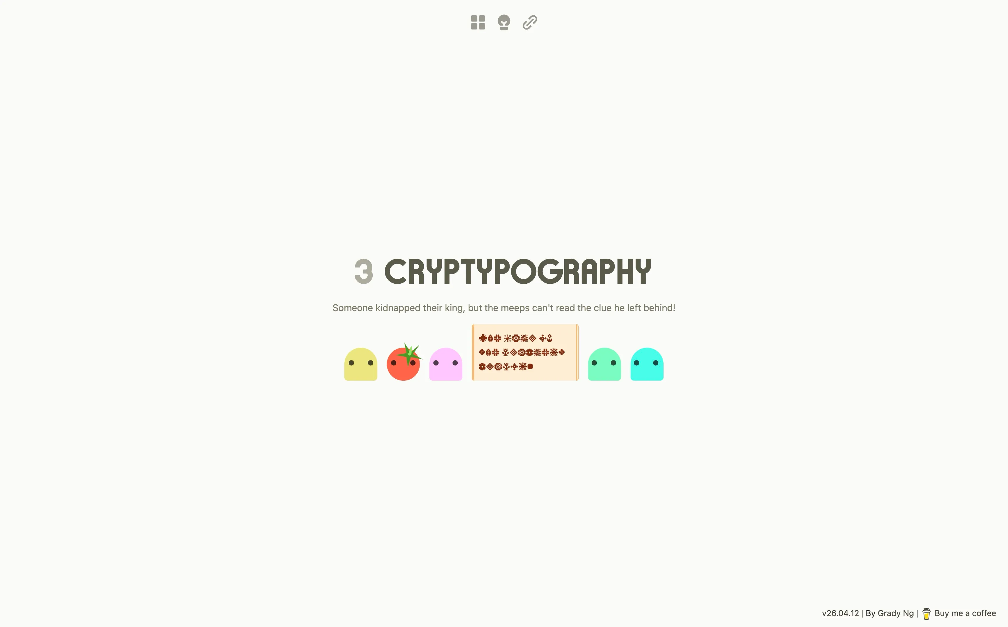 Level 3: Cryptotypography