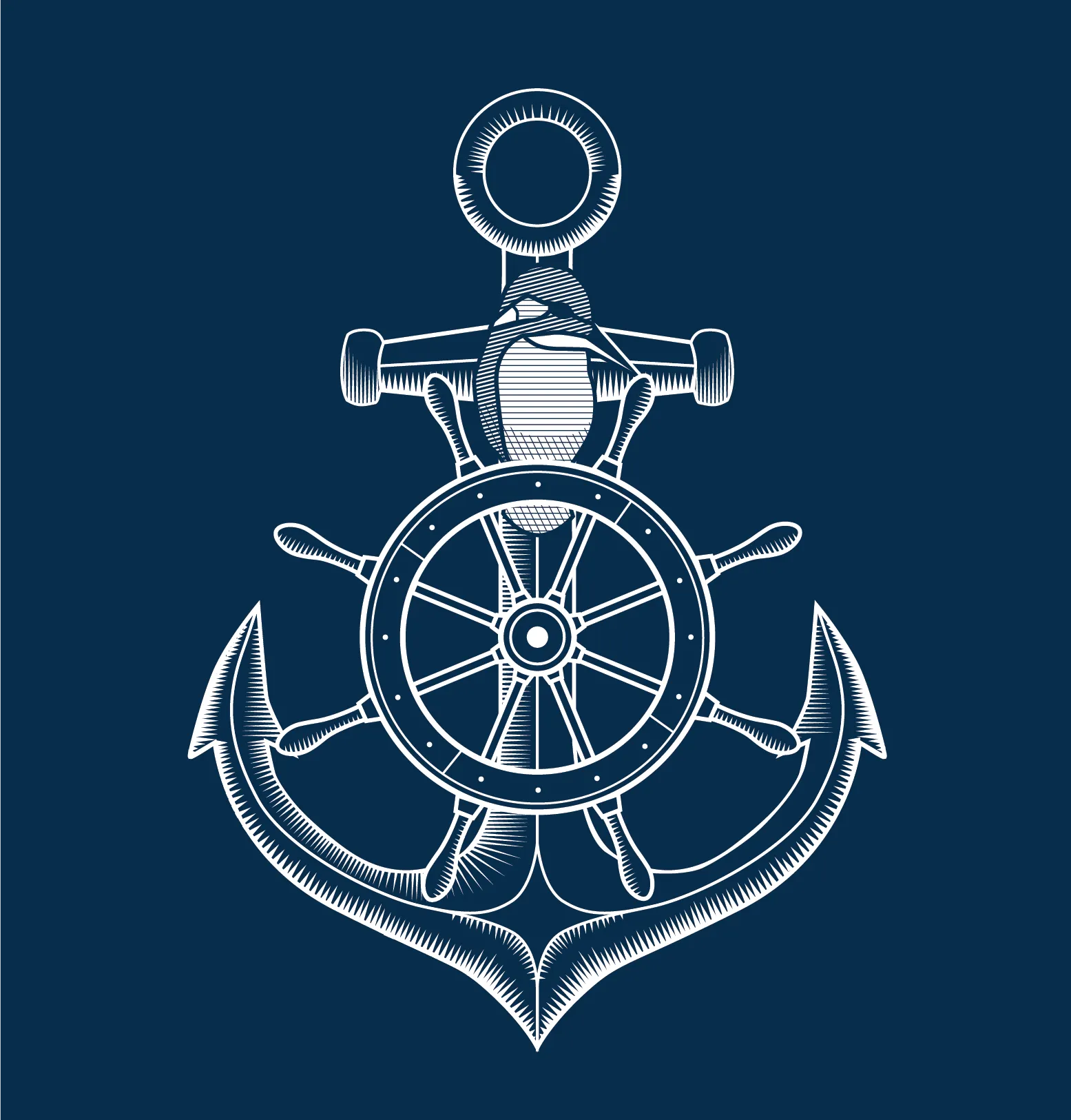 Logo design for Setting Sail, Yale-NUS College's 2018 First Year Orientation Programme